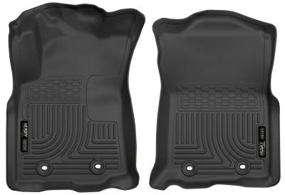 Husky Liners - Husky Liners 18 Toyota Tacoma Automatic Transmission Front Floor Liners Black 13971 - Image 1
