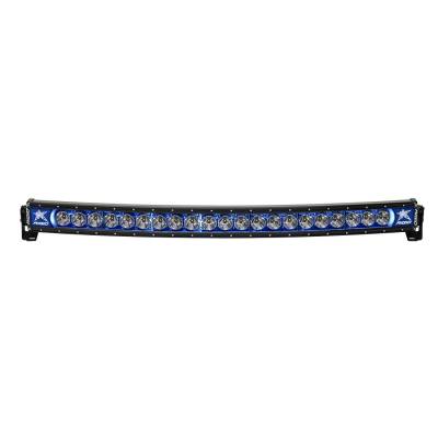 Rigid Industries - Rigid Industries 40 Inch LED Light Bar Single Row Curved Blue Backlight Radiance Plus 34001 - Image 1