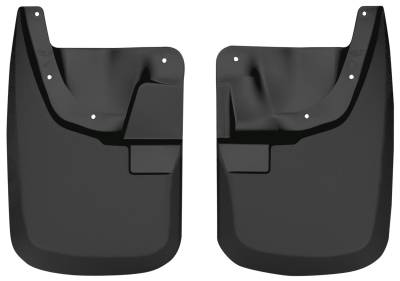 Husky Liners - Husky Liners Mud Flaps Front 11-16 F-250,350,450 Super Duty Single Rear Wheels No Fender Flares 56681 - Image 1