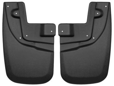 Husky Liners - Husky Liners Mud Flaps Front 05-14 Toyota Tacoma W/Fender Flares Had Mud Guards 56931 - Image 1