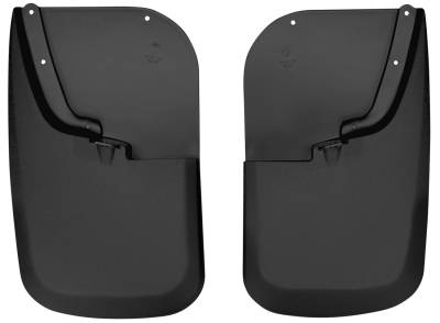 Husky Liners - Husky Liners Mud Flaps Rear 11-15 Ford F-250, 350, Super Duty No Fender Flares 57681 - Image 1