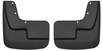 Husky Liners - Husky Liners Front Mud Guards 15-17 Ford Edge SE, 15-17 Ford Edge SEL, 15-17 Ford Edge Titanium Black 58391 - Image 1