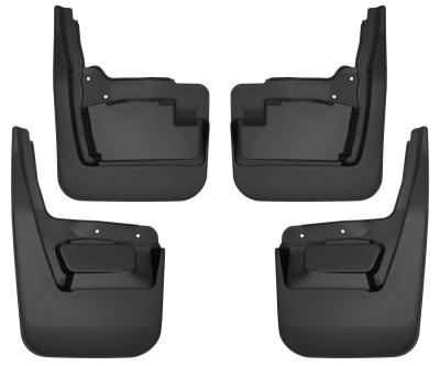 Husky Liners - Husky Liners Front and Rear Mud Guard Set 19-20 GMC Sierra 1500 Black 58276 - Image 2