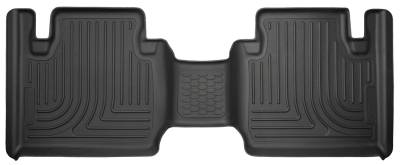 Husky Liners - Husky Liners 2nd Seat Floor Liner 12-15 Toyota Tacoma Access Cab-Black WeatherBeater 14941 - Image 1