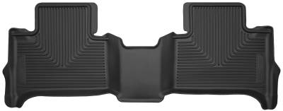 Husky Liners - Husky Liners 2nd Seat Floor Liner 2015 Colorado/Canyon Crew Cab-Black X-Act Contour 53231 - Image 1