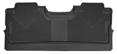 Husky Liners - Husky Liners 2nd Seat Floor Liner 2015 Ford F-150 SuperCrew Cab-Black X-Act Contour (Footwell Coverage) 53471 - Image 1