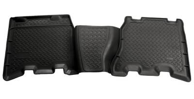 Husky Liners - Husky Liners 2nd Seat Floor Liner 99-04 Jeep Grand Cherokee-Black Classic Style 60601 - Image 1