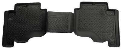 Husky Liners - Husky Liners 2nd Seat Floor Liner 05-10 Jeep Grand Cherokee-Black Classic Style 60611 - Image 1
