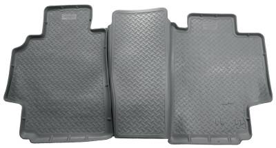 Husky Liners - Husky Liners 2nd Seat Floor Liner 98-02 Dodge Ram Quad Cab-Grey Classic Style 61712 - Image 1