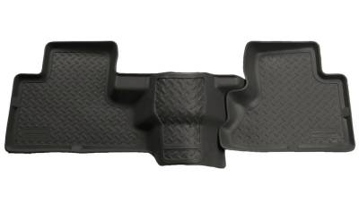Husky Liners - Husky Liners 2nd Seat Floor Liner 02-09 5 & 7 Passenger W/O Rear Air-Black Classic Style 62021 - Image 1