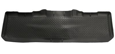 Husky Liners - Husky Liners 2nd Seat Floor Liner 99-07 F-250, F-350 Super Duty Crew Cab-Black Classic Style 63811 - Image 1