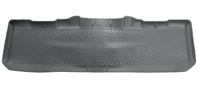 Husky Liners - Husky Liners 2nd Seat Floor Liner 99-07 F-250, F-350 Super Duty Crew Cab-Grey Classic Style 63812 - Image 1