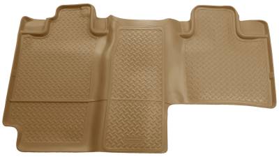 Husky Liners - Husky Liners 2nd Seat Floor Liner 04-08 F-150/Mark LT SuperCrew Cab-Tan Classic Style 63683 - Image 1