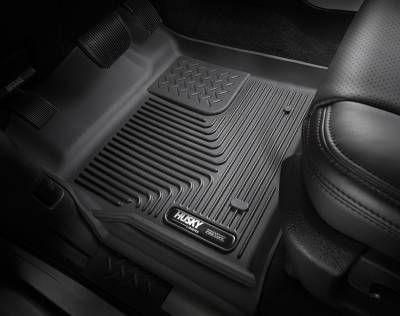 Husky Liners - Husky Liners Floor Liners 2nd Seat (Full Coverage) 14-16 Toyota Tundra CrewMax Cab Pickup X-act Contour 53841 - Image 1