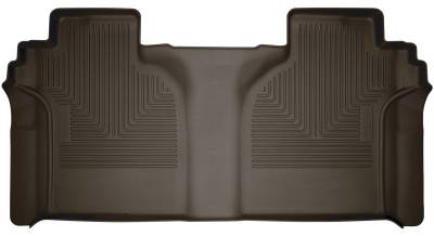Husky Liners - Husky Liners X-ACT Contour 2nd Seat Floor Liner Full Coverage 19-20 Silverado/GMC Sierra 1500/2500 HD/3500 HD Crew Cab Pickup Cocoa 54200 - Image 4