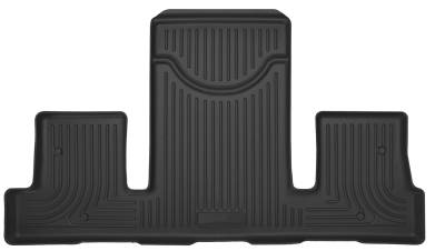 Husky Liners - Husky Liners Floor Liners 3rd Seat 07-15 Enclave/Traverse/Acadia/Outlook- Black X-Act Contour 53041 - Image 1
