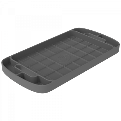 S&B - S&B Tool Tray Silicone Large Color Charcoal 80-1004L - Image 1