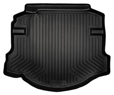 Husky Liners - Husky Liners Trunk Liner 11-15 Chevy Cruze Models W/Factory Spare Tire Only-Black 42021 - Image 1