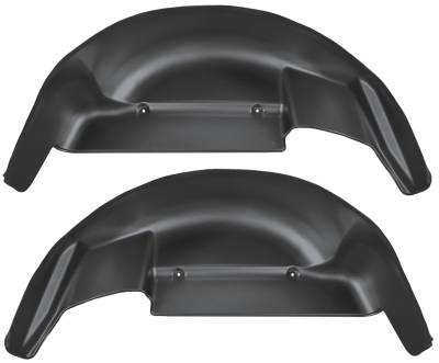 Husky Liners - Husky Liners Wheel Well Guards Rear 06-14 Ford F-150 Not Dually-Black 79101 - Image 1