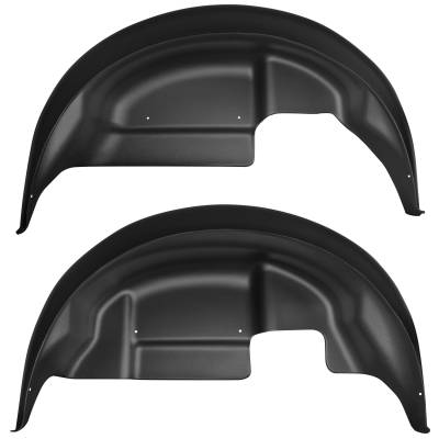 Husky Liners - Husky Liners Rear Wheel Well Guards Pair 17-20 Ford F-150 Raptor Black 79151 - Image 2