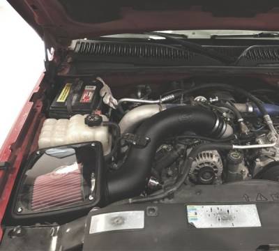 S&B - S&B Cold Air Intake For 01-04 Chevrolet Silverado GMC Sierra V8-6.6L LB7 Duramax Cotton Cleanable Red 75-5101 - Image 9