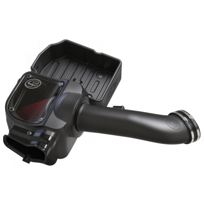 S&B - S&B Cold Air Intake For 17-19 Ford F250 F350 V8-6.7L Powerstroke Cotton Cleanable Red 75-5085 - Image 1