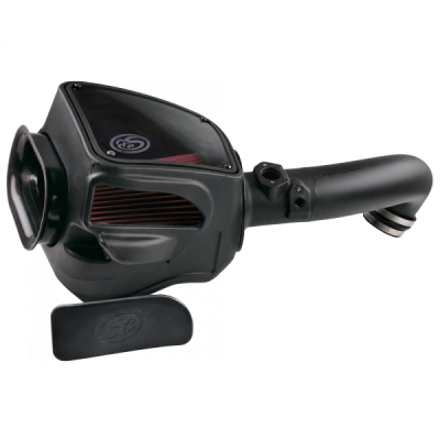 S&B - S&B Cold Air Intake For 16-18 Nissan Titan, V8-5.0L Cummins Oiled Cotton Cleanable Red 75-5082 - Image 5