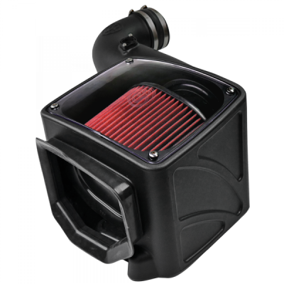 S&B - S&B Cold Air Intake For 06-07 Chevrolet Silverado GMC Sierra V8-6.6L LLY-LBZ Duramax Cotton Cleanable Red 75-5080 - Image 3