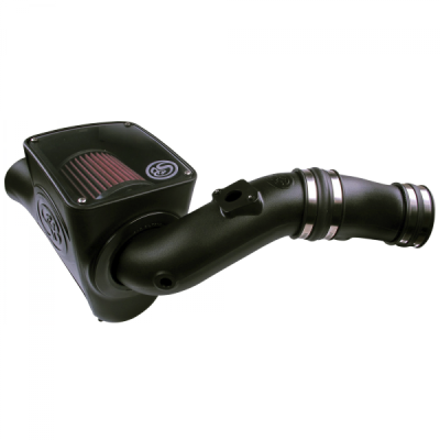 S&B - S&B Cold Air Intake For 03-07 Ford F250 F350 F450 F550 V8-6.0L Powerstroke Cotton Cleanable Red 75-5070 - Image 1