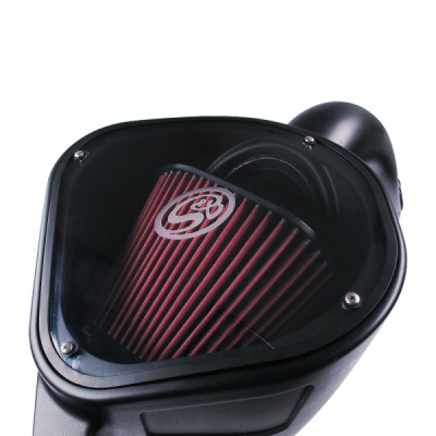 S&B - S&B Cold Air Intake For 13-18 Dodge Ram 2500 3500 L6-6.7L Cummins Cotton Cleanable Red 75-5068 - Image 2