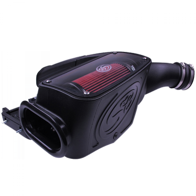 S&B - S&B Cold Air Intake For 98-03 Ford F250 F350 F450 F550 V8-7.3L Powerstroke Cotton Cleanable Red 75-5062 - Image 6