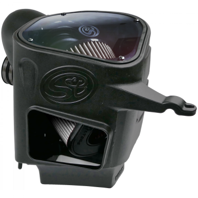 S&B - S&B Cold Air Intake For 03-07 Dodge Ram 2500 3500 5.9L Cummins Dry Extendable White 75-5094D - Image 7