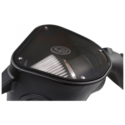 S&B - S&B Cold Air Intake For 10-12 Dodge Ram 2500 3500 6.7L Cummins Dry Extendable White 75-5092D - Image 4