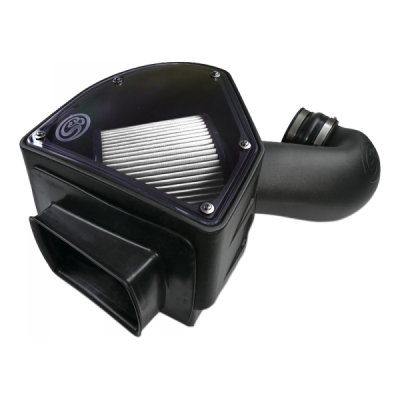 S&B - S&B Cold Air Intake For 94-02 Dodge Ram 2500 3500 5.9L Cummins Dry Extendable White 75-5090D - Image 5