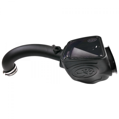 S&B - S&B Cold Air Intake For 16-18 Nissan Titan, V8-5.0L Cummins Dry Dry Extendable White 75-5082D - Image 1