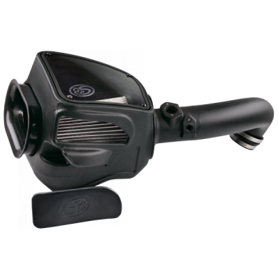 S&B - S&B Cold Air Intake For 16-18 Nissan Titan, V8-5.0L Cummins Dry Dry Extendable White 75-5082D - Image 5