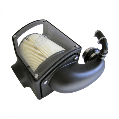 S&B - S&B Cold Air Intake For 92-00 GMC K-Series V8-6.5L Duramax Dry Dry Extendable White 75-5045D - Image 1