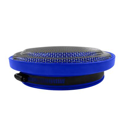 S&B - S&B Turbo Screen 6.0 Inch Blue Stainless Steel Mesh W/Stainless Steel Clamp 77-3011 - Image 5