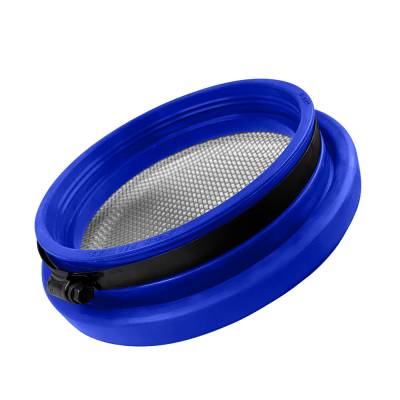 S&B - S&B Turbo Screen 6.0 Inch Blue Stainless Steel Mesh W/Stainless Steel Clamp 77-3011 - Image 4