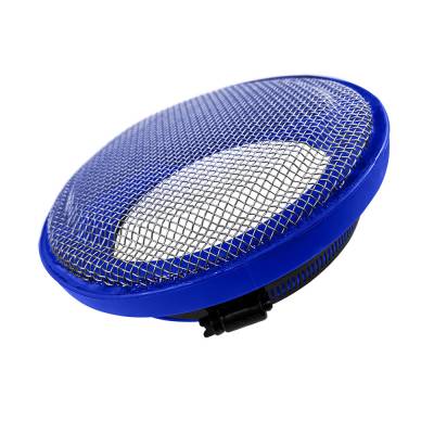 S&B - S&B Turbo Screen 6.0 Inch Blue Stainless Steel Mesh W/Stainless Steel Clamp 77-3011 - Image 3
