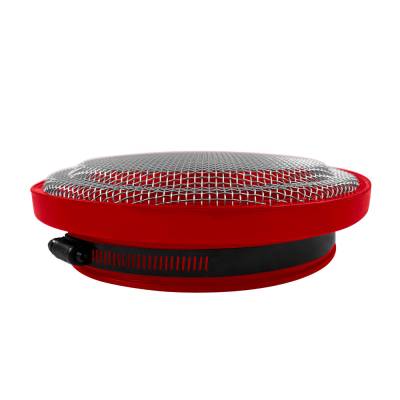 S&B - S&B Turbo Screen 4.0 Inch Red Stainless Steel Mesh W/Stainless Steel Clamp 77-3003 - Image 5