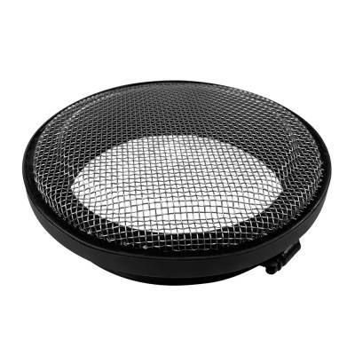 S&B - S&B Turbo Screen 6.0 Inch Black Stainless Steel Mesh W/Stainless Steel Clamp 77-3002 - Image 1