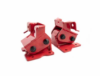 Rudy's Performance Parts - Rudy's High Performance Red Motor Mounts For 01-10 6.6 Duramax - Image 2
