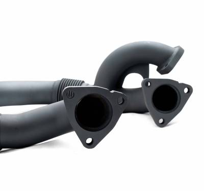 Rudy's Performance Parts - Rudy's High Temp Coated Heavy Duty Thick Wall Up Pipe Kit For 08-10 6.4 Powerstroke - Image 3