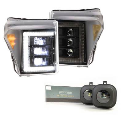 Morimoto - Morimoto XB LED Plug & Play Headlight Assemblies & Fog Lights For 11-16 Ford Super Duty - Image 1