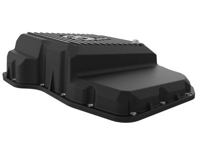 aFe Power - aFe Power Pro Series 68RFE Transmission Pan (Black) w/ Machined Fins For 13-21 6.7 Cummins - Image 6