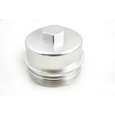 Rudy's Performance Parts - Rudy's Billet Aluminum Oil/Fuel Filter Cap Set For 08-10 Ford 6.4L Powerstroke - Image 2