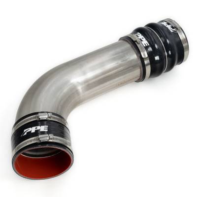 PPE - PPE Raw Stainless Steel Turbo Inlet Pipe For 17-19 Chevy/GMC 6.6L Duramax L5P - Image 1