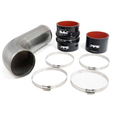 PPE - PPE Raw Stainless Steel Turbo Inlet Pipe For 17-19 Chevy/GMC 6.6L Duramax L5P - Image 2