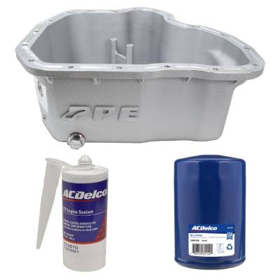 PPE - PPE Raw Deep Oil Pan With ACDelco Filter & RTV Sealant For 11-16 6.6L Duramax - Image 1